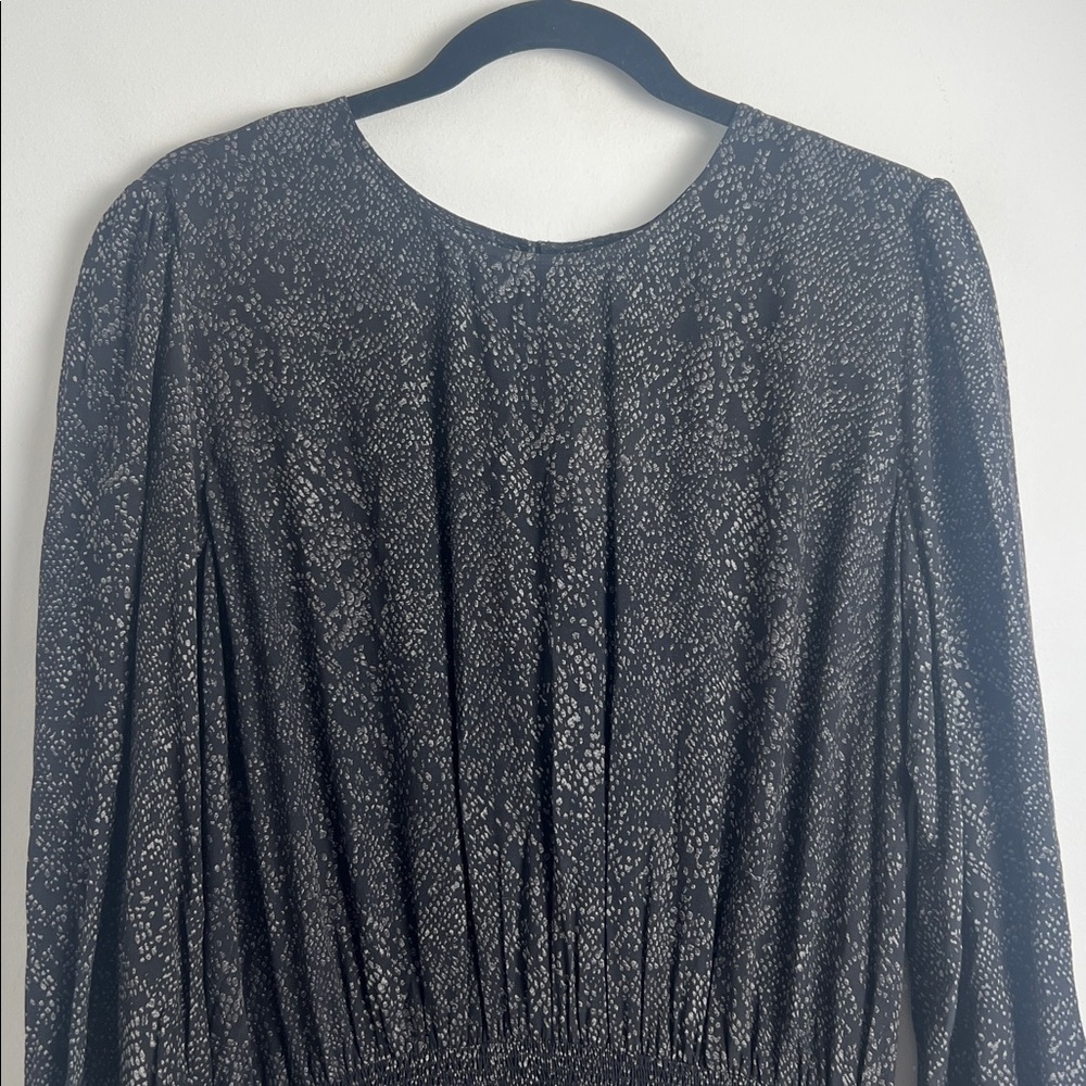 NEW Rails Size Large Inez Slate Python Smocked Wa… - image 4